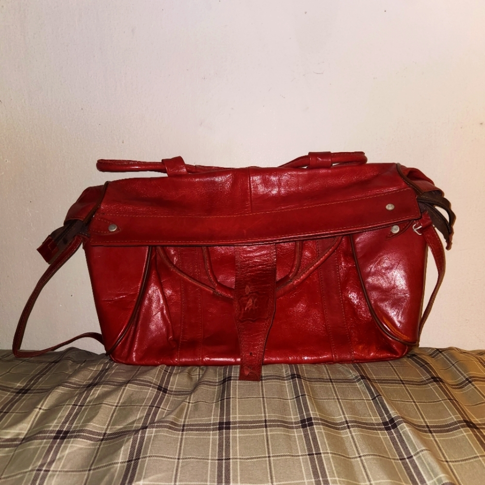 vrai cuir shoulder bag